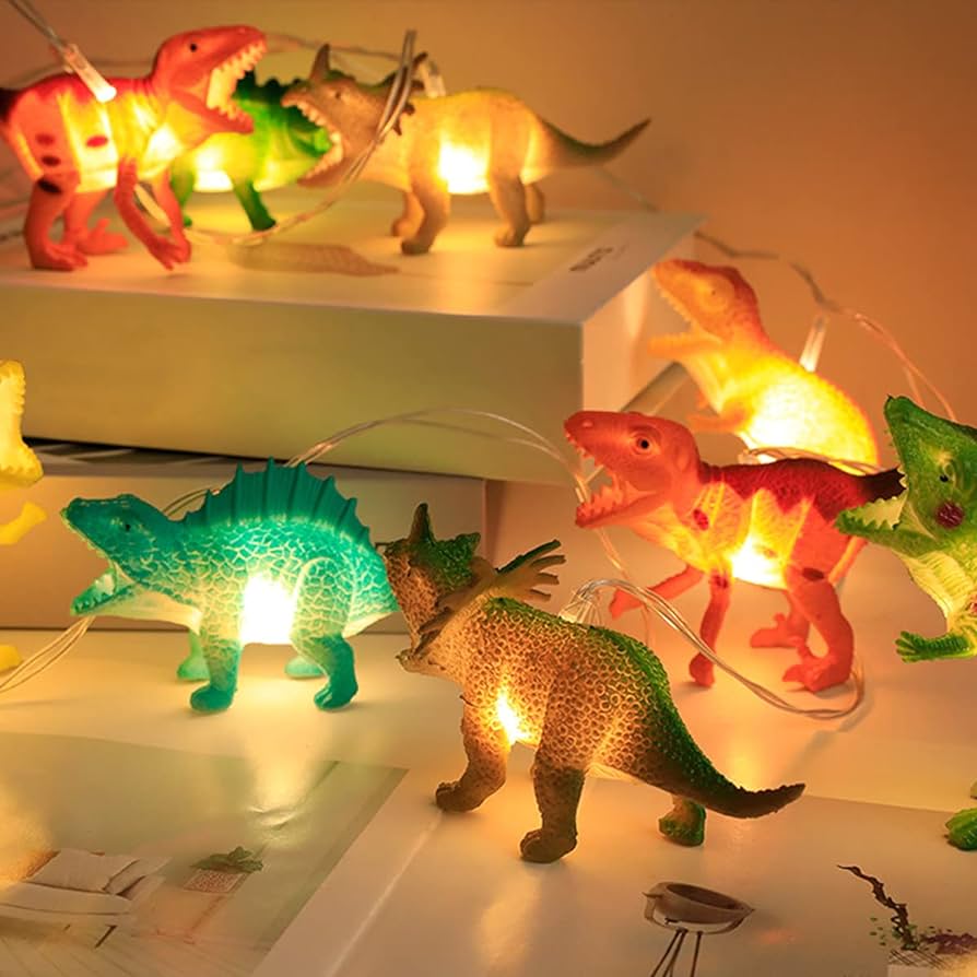 Dino lights battery operated