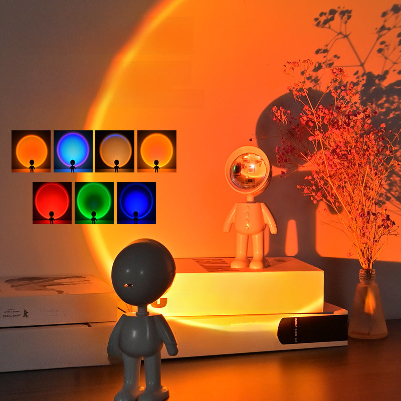 (Copy) Sunset lamp space guy rechargeable