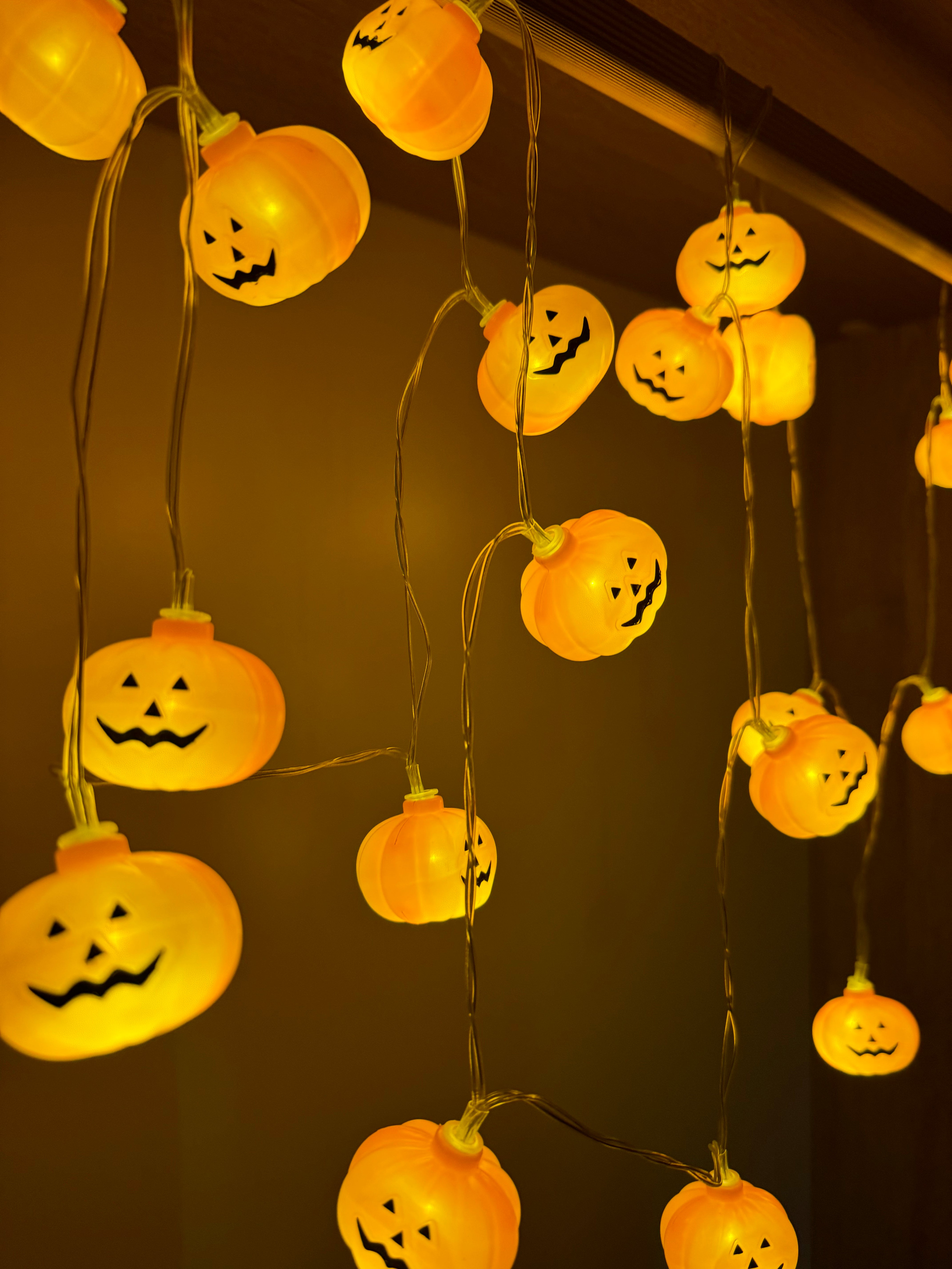Pumpkin halloween lights 3 meters