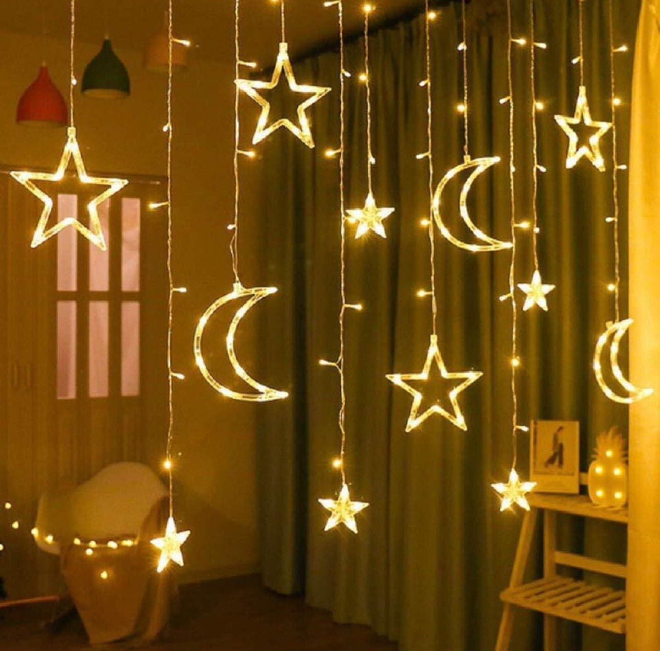 Star and Moon curtain light 3meters