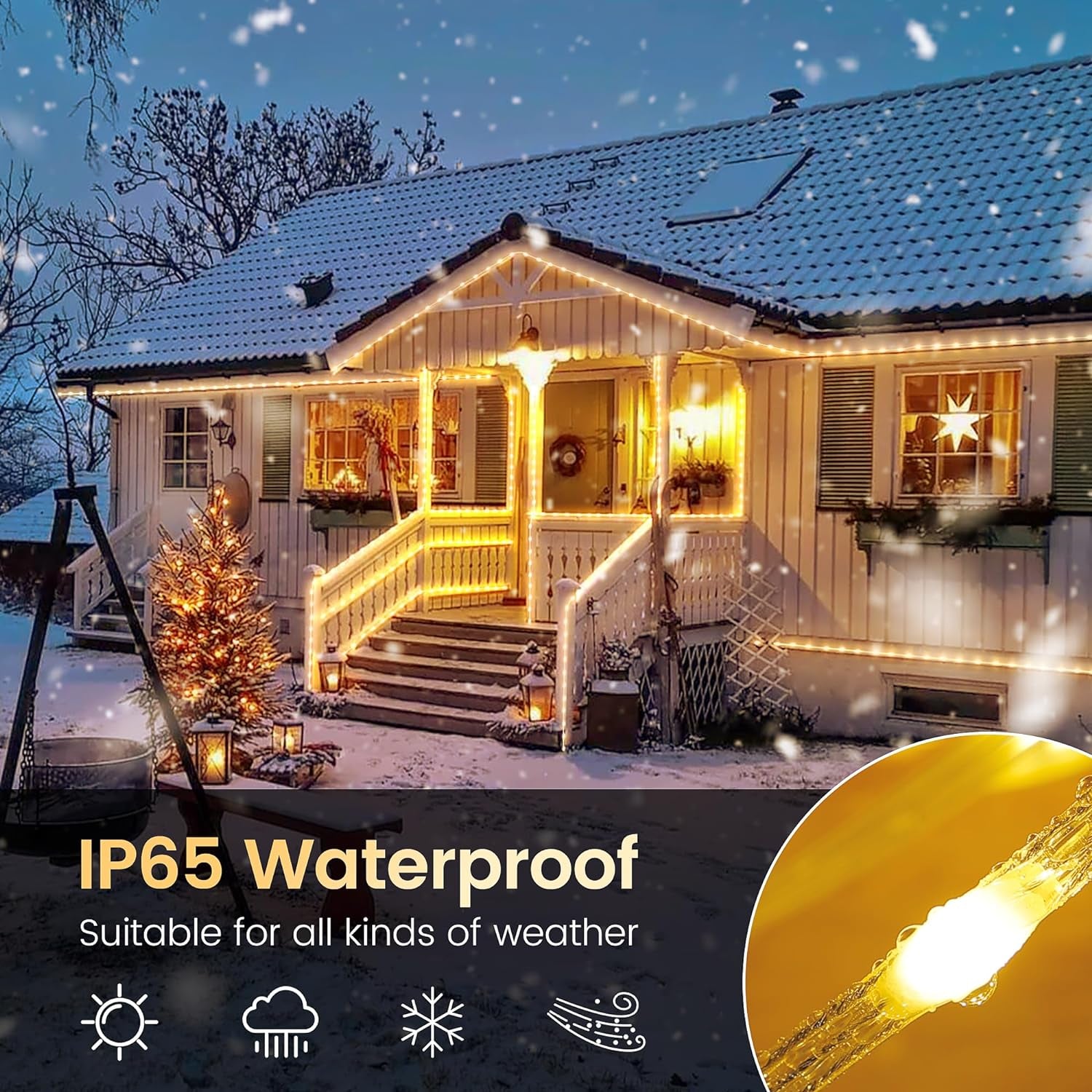 10 meter advanced fairy lights (Plug in)