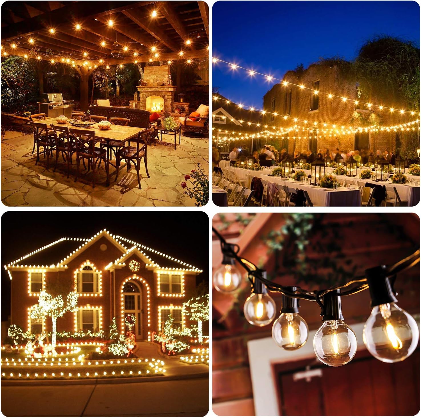 25FT G40 electric string light (Led)
