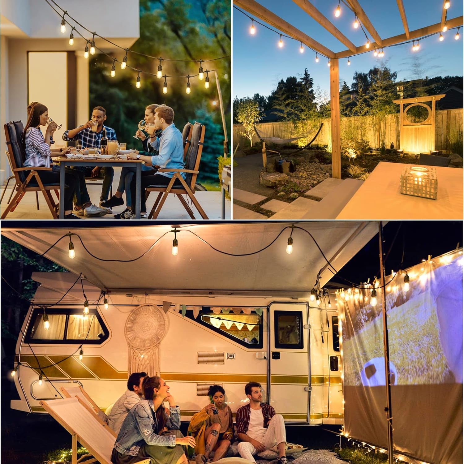 48FT S14 Electric String Light (Heavy duty / Commercial)