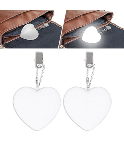Heart hand bag light #0457