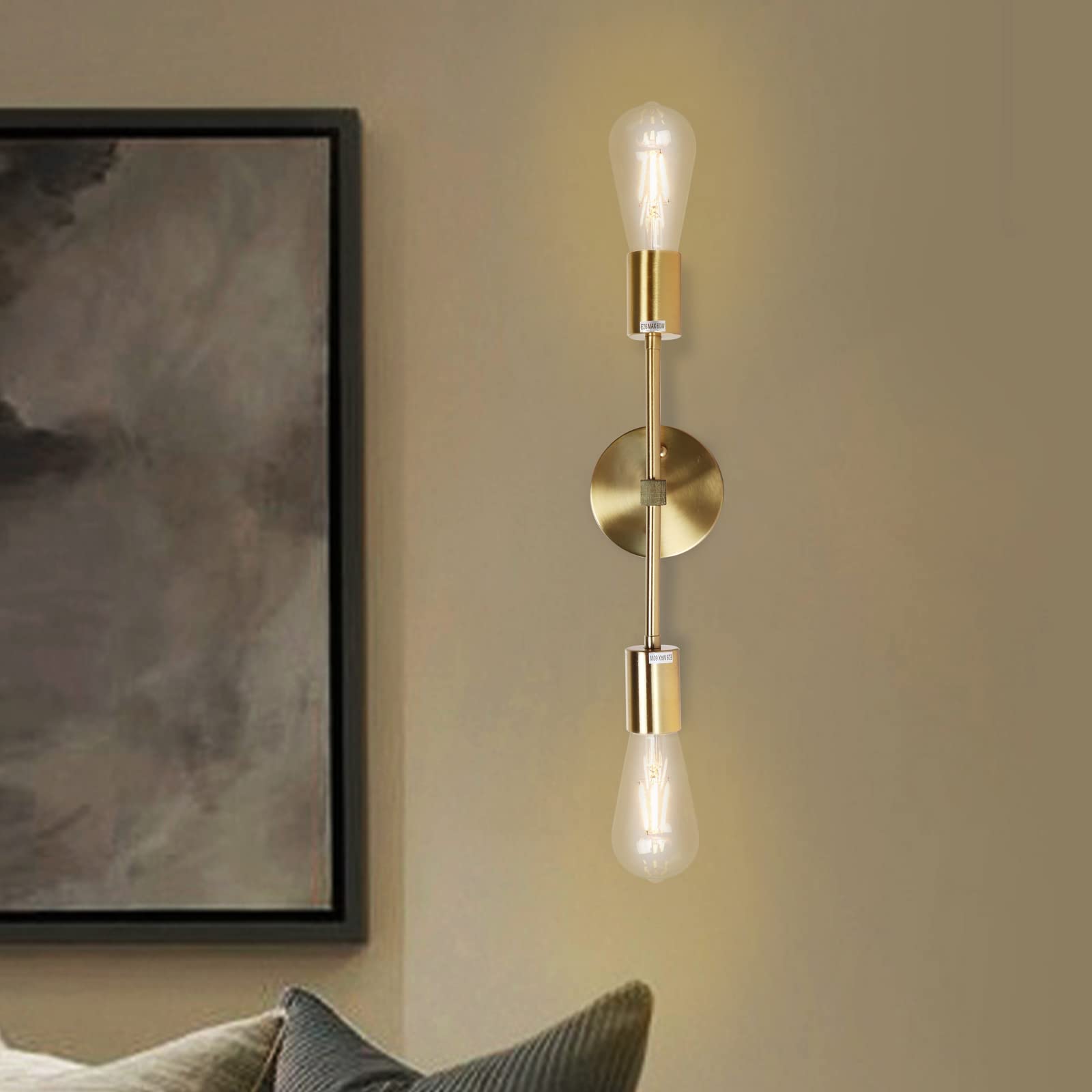 Gold Wall light up and down (fitting only)