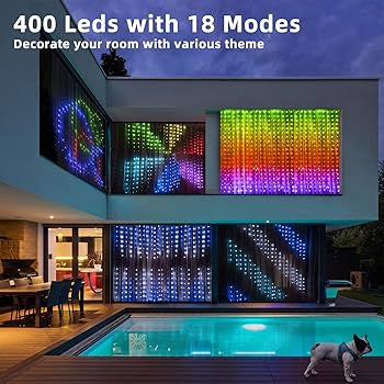 Smart DIY Curtain lights