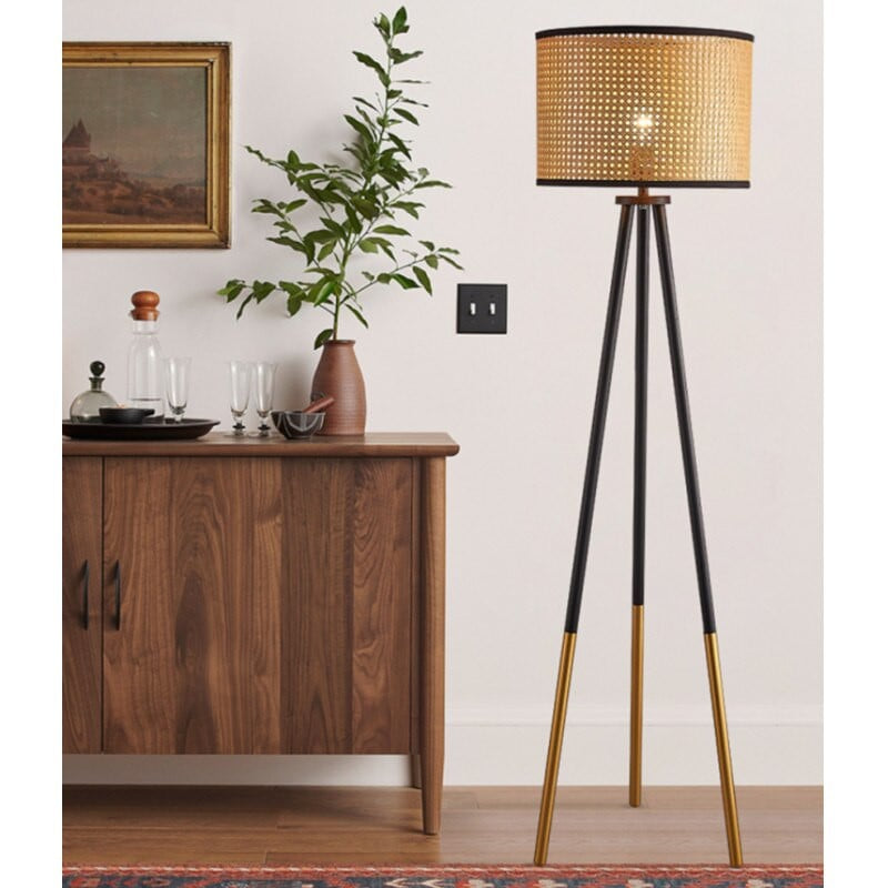 Rattan Floorlamp