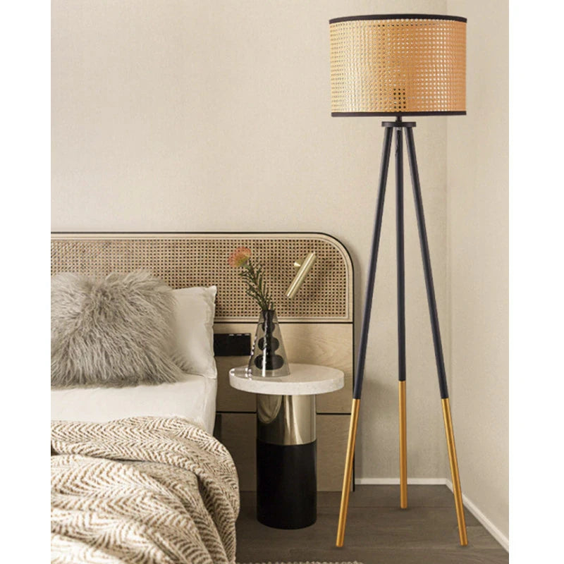 Rattan Floorlamp