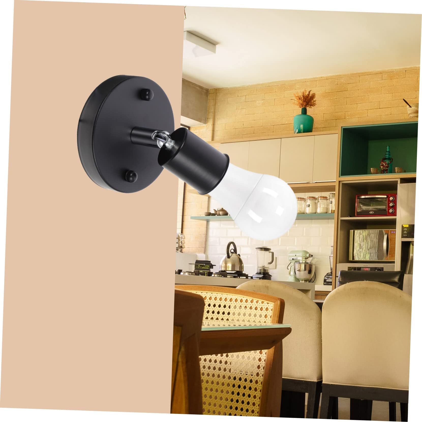 wall light (black, gold, silver)