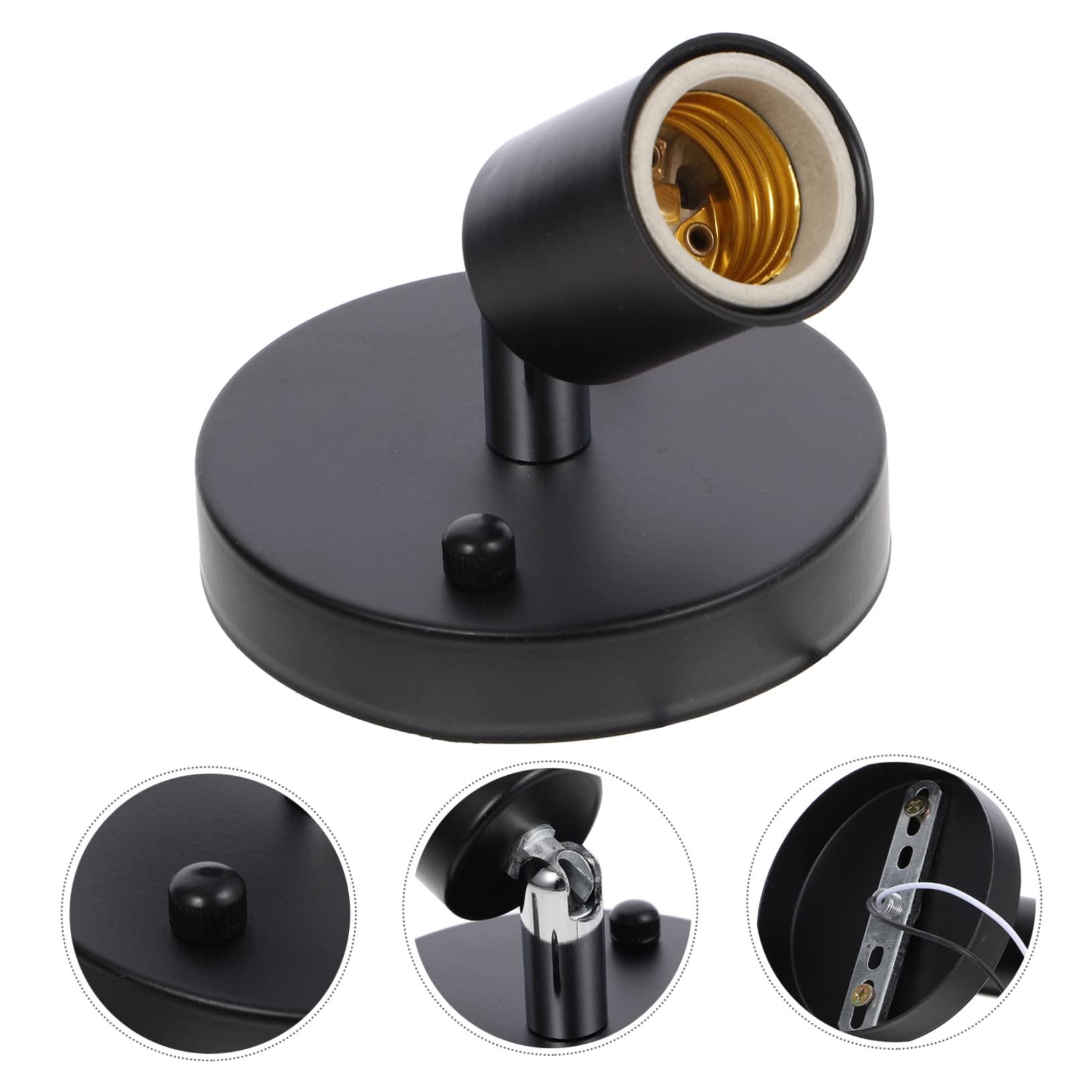 wall light (black, gold, silver)