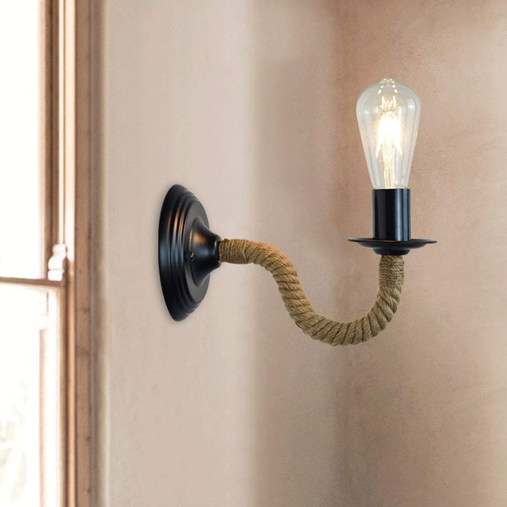 Rope wall light