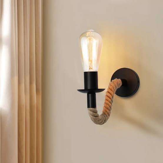 Rope wall light
