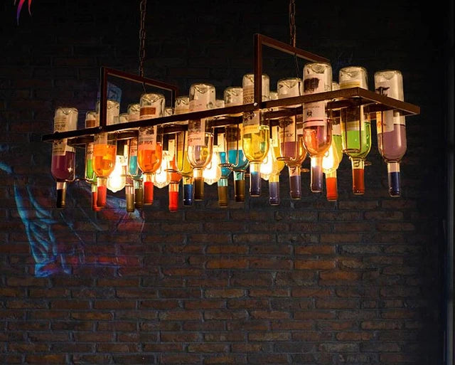 JD floating bar chandelier