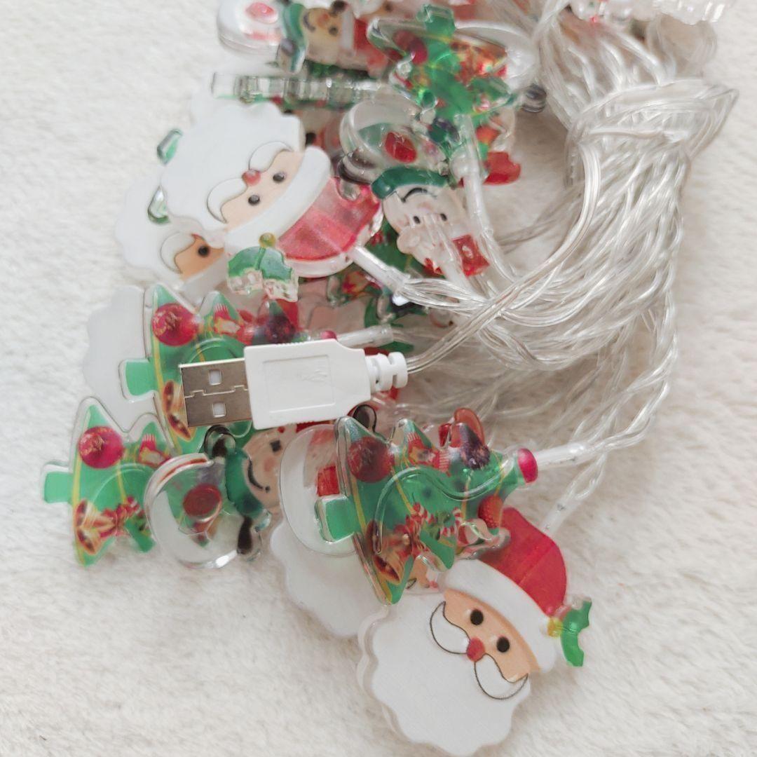 Christmas Fairy Lights decoration santa christmas tree 10 meters plug in