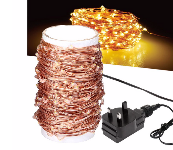 100 meter Copper led (Plug in) Nairobi Lights