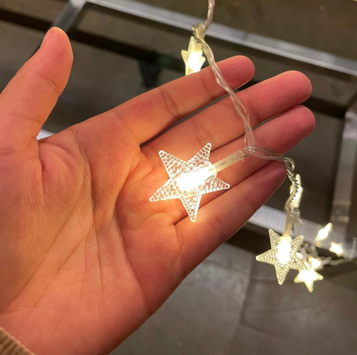 10 meter Stars Festive plug in