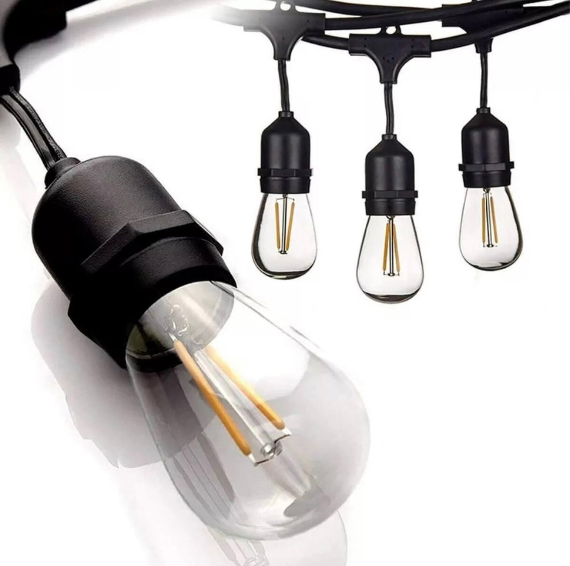 48FT S14 Electric String Light (Heavy duty / Commercial)