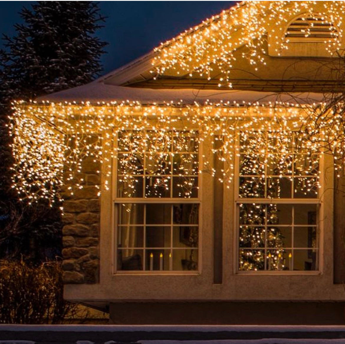 4 meter icicle fairy light (Plug in)