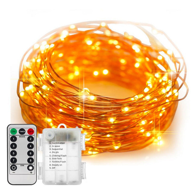 5 meter Copper led (Battery powered)