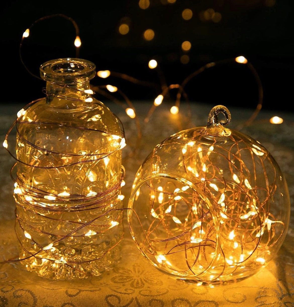 5 meter Copper led (Battery powered)