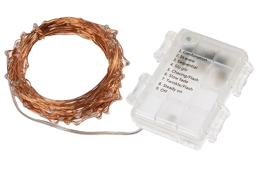 5 meter Copper led (Battery powered)