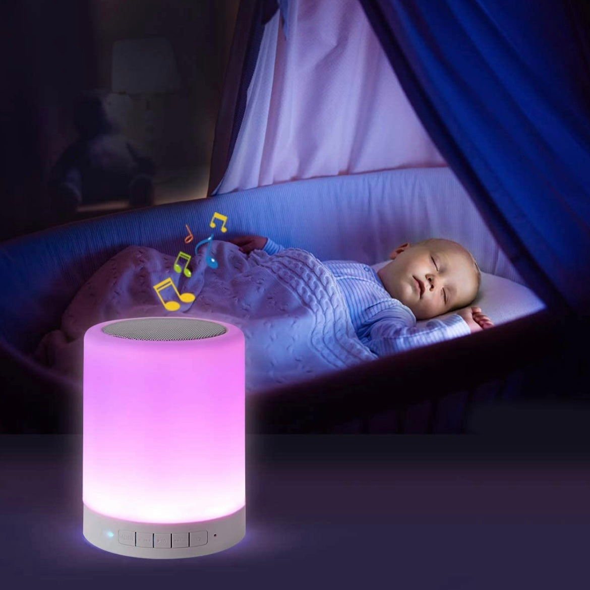 Bluetooth Speaker with Light