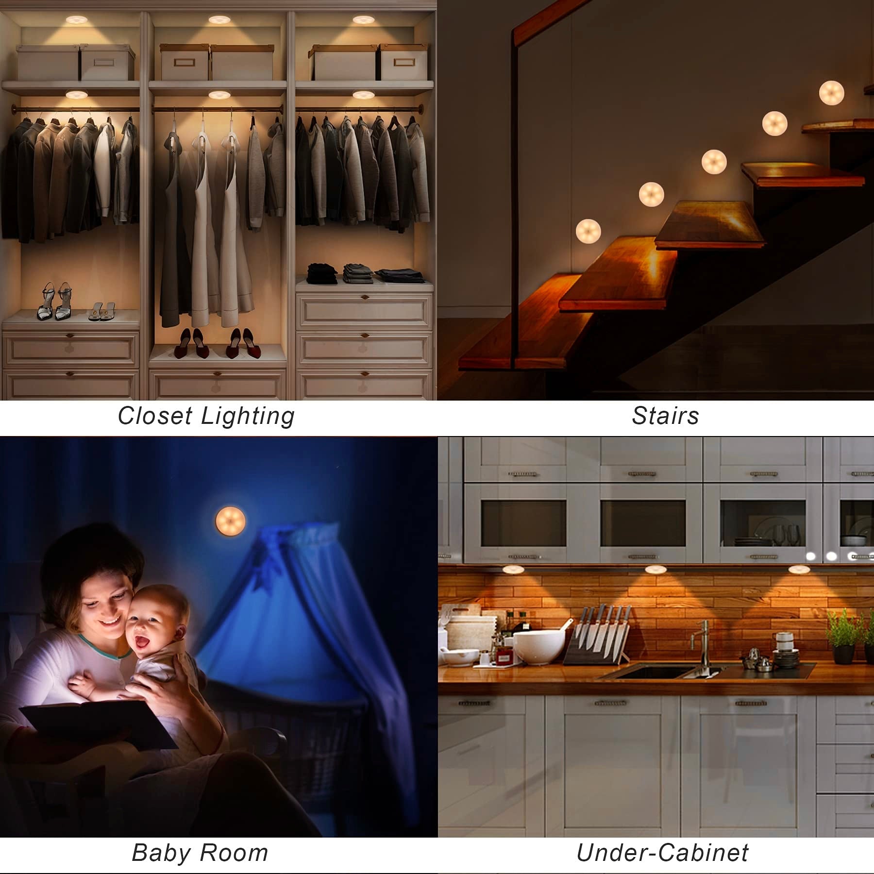 Cabinet Puck lights