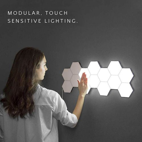 Hexagon touch sensitive light Daylight