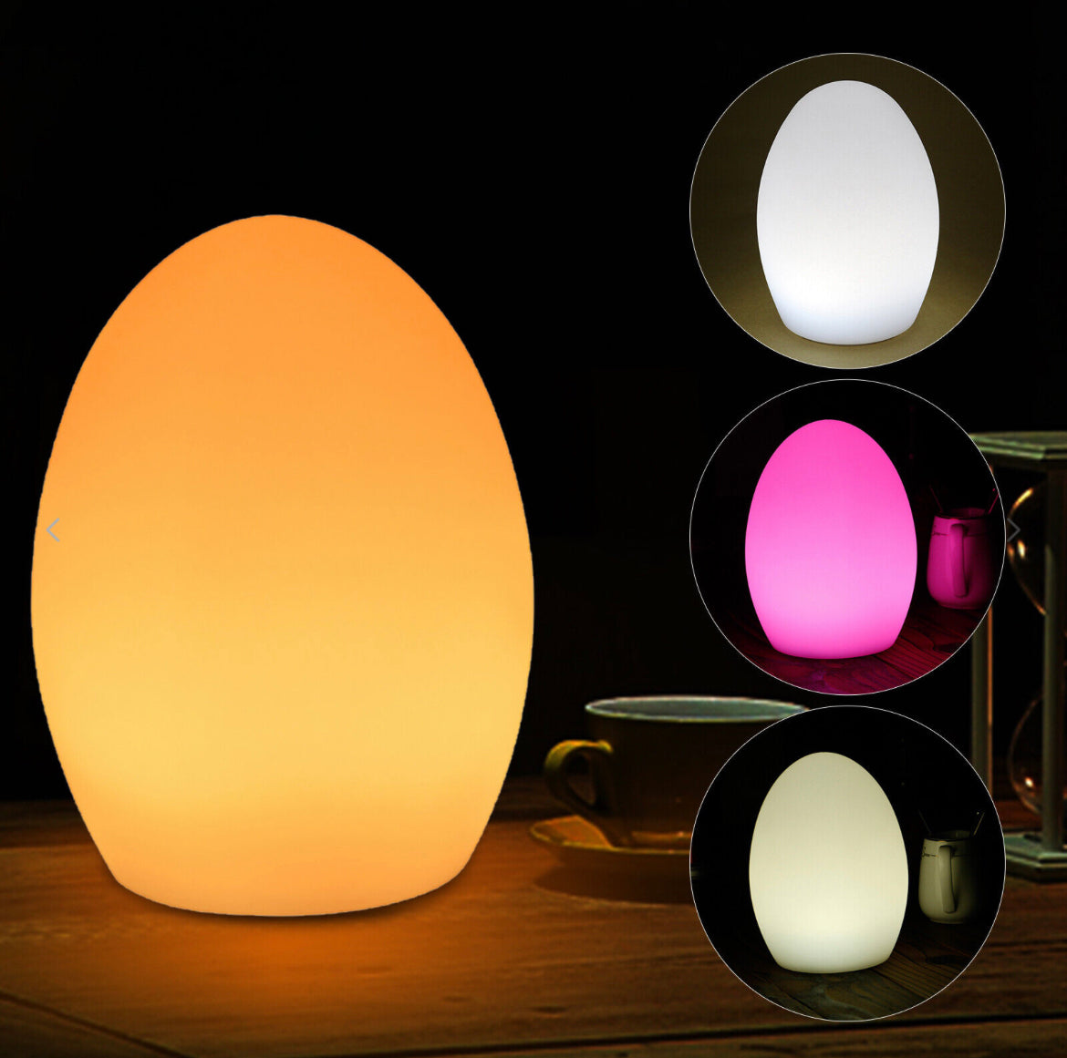 Egg lamp Restaurant light remote control