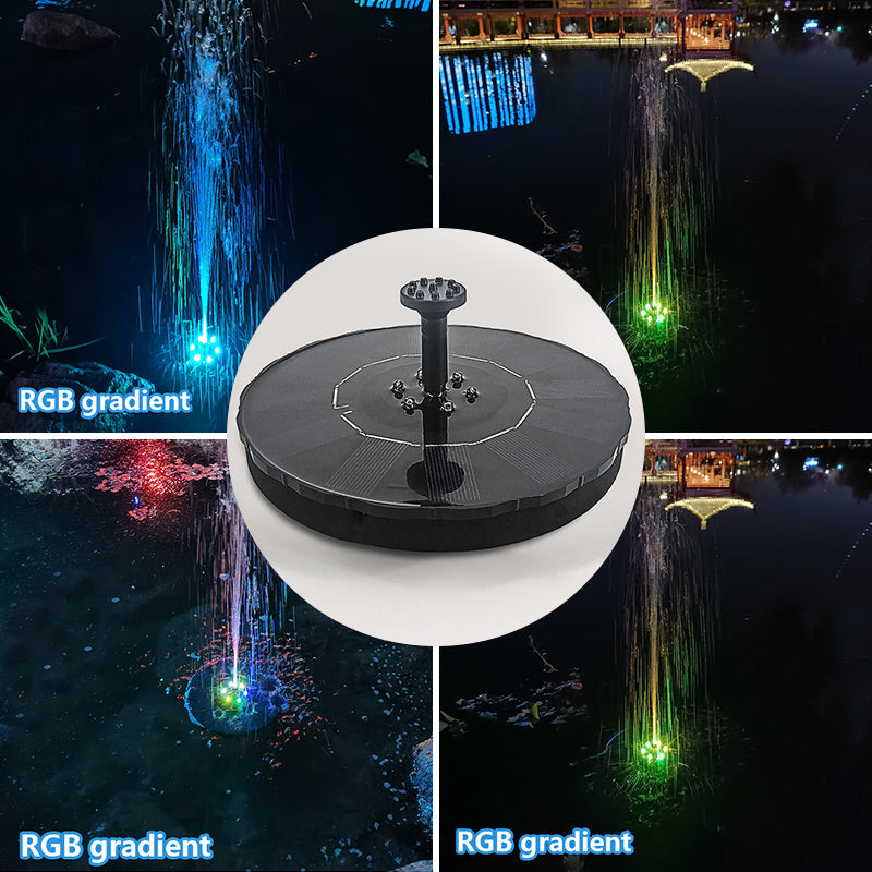 Solar Fountain Light RGB