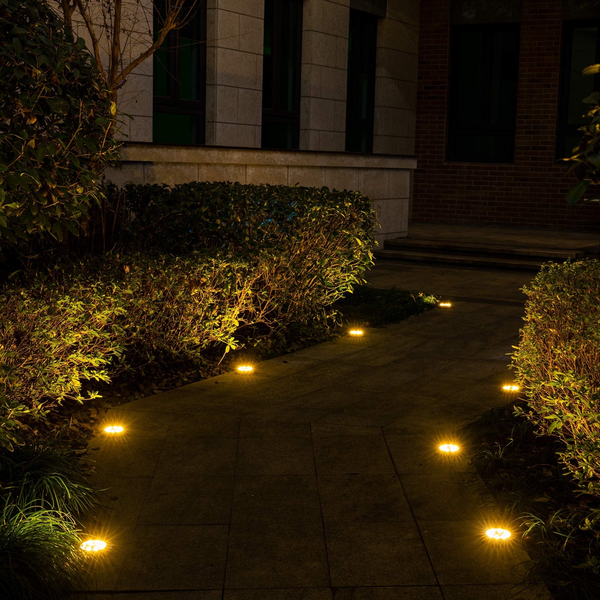 Solar Inground/Pathway Light Bronze Finish