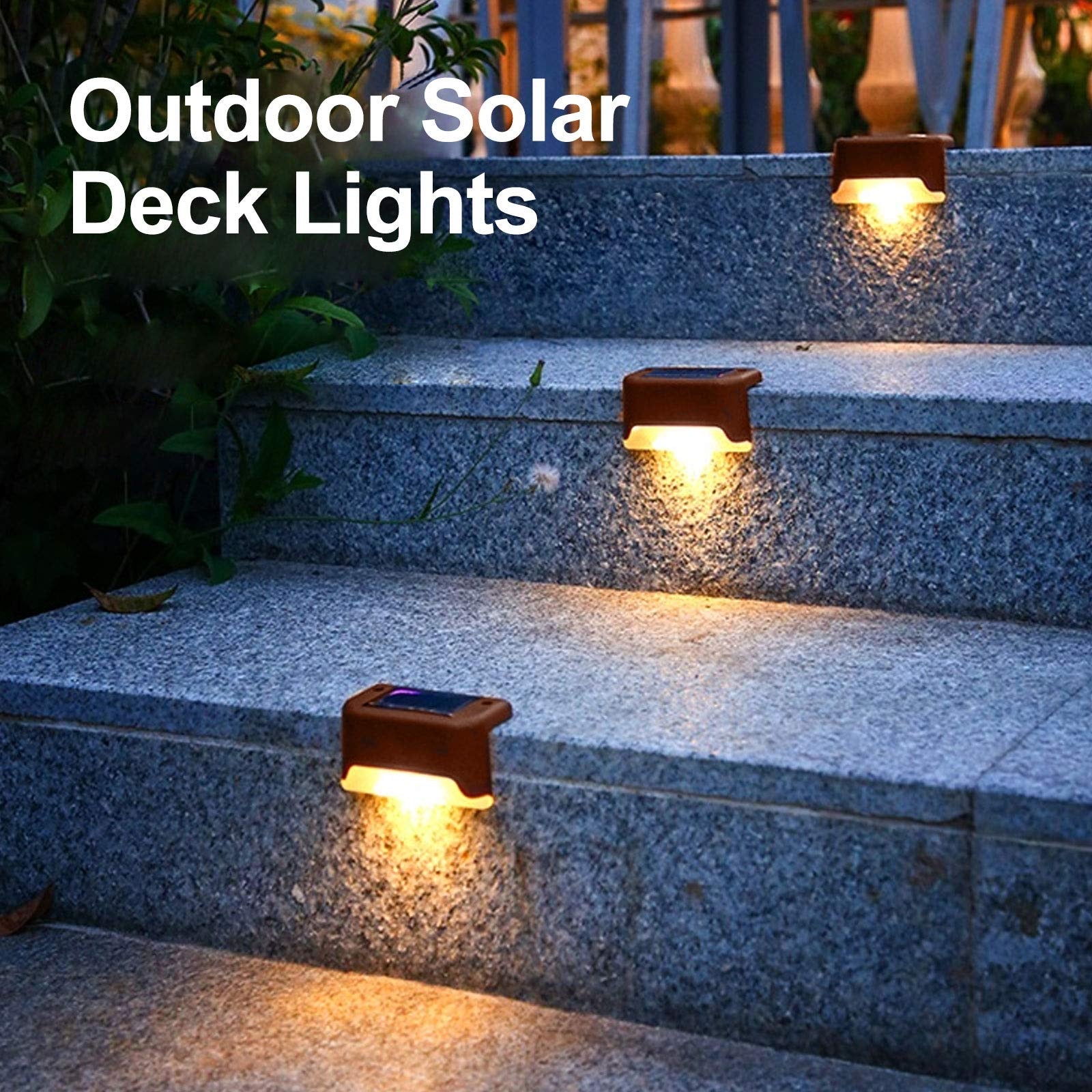 Solar edge light Brown Finish