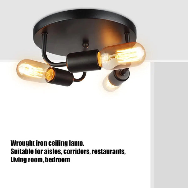 Three head Ceiling Light Nairobi Lights