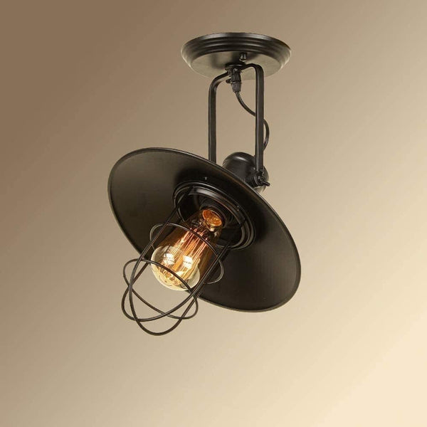 Vintage Black Wall light Nairobi Lights