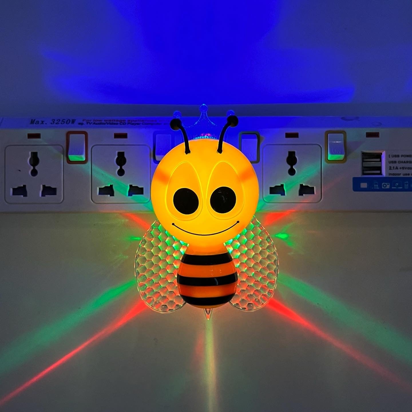 Yellow Bee Night light