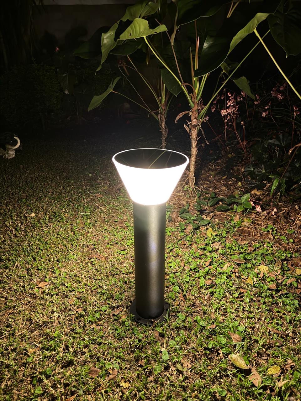 Solar Bollard Garden Light F