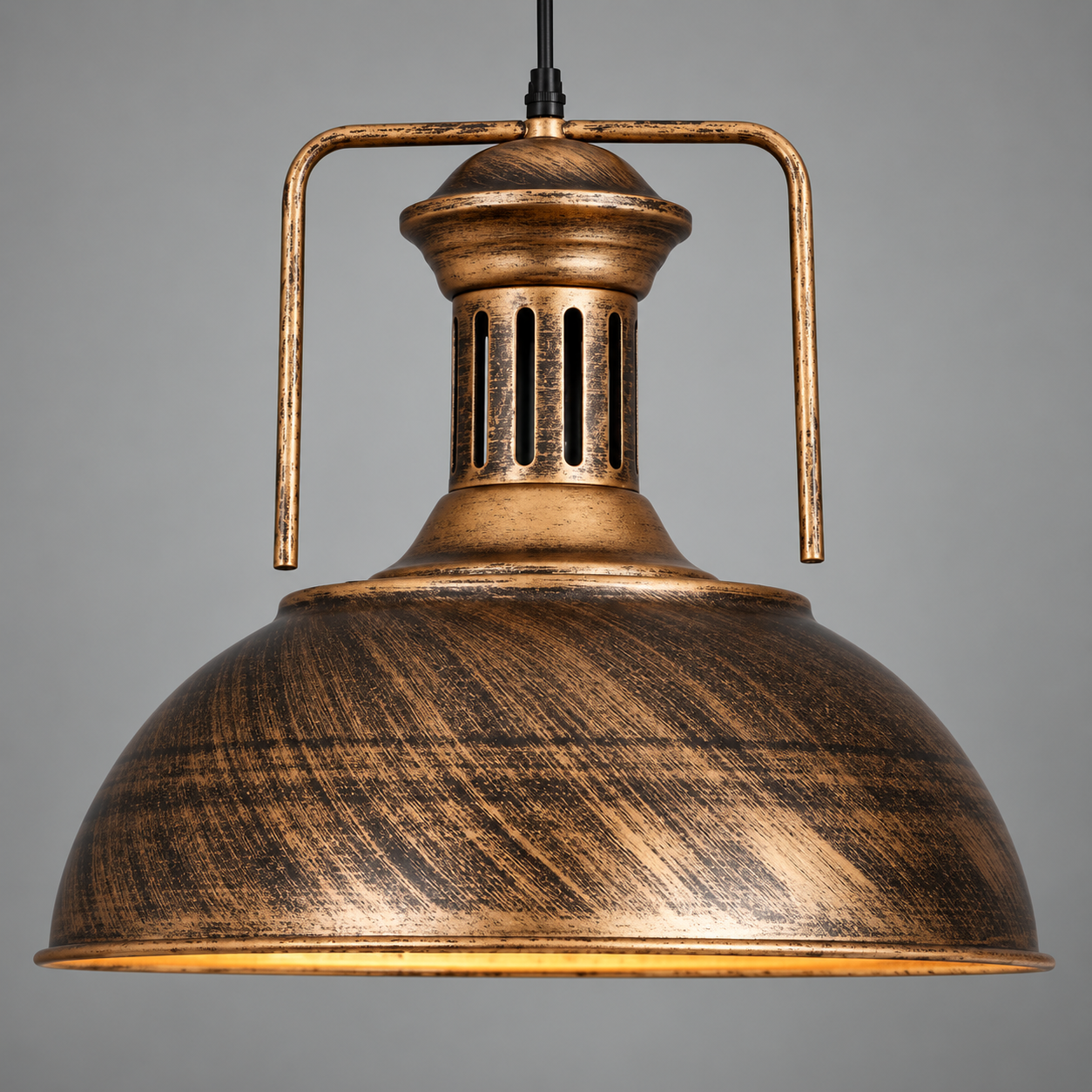 Wrought iron pendant 3