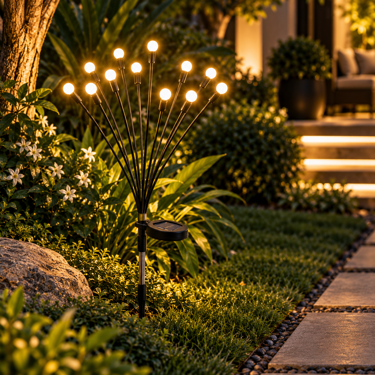 Solar Firefly Stake Light (3 pack)