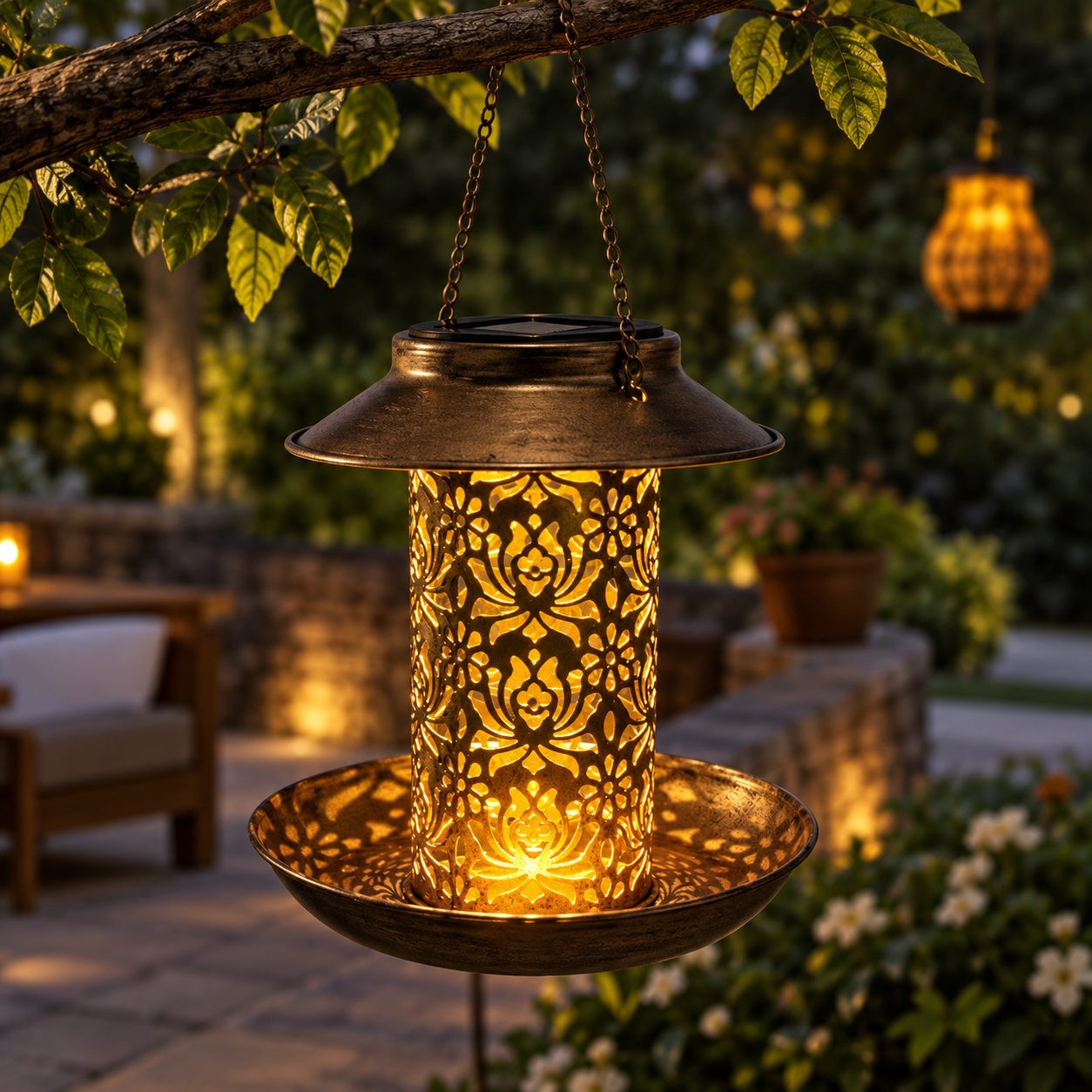 Solar Bird Feeder