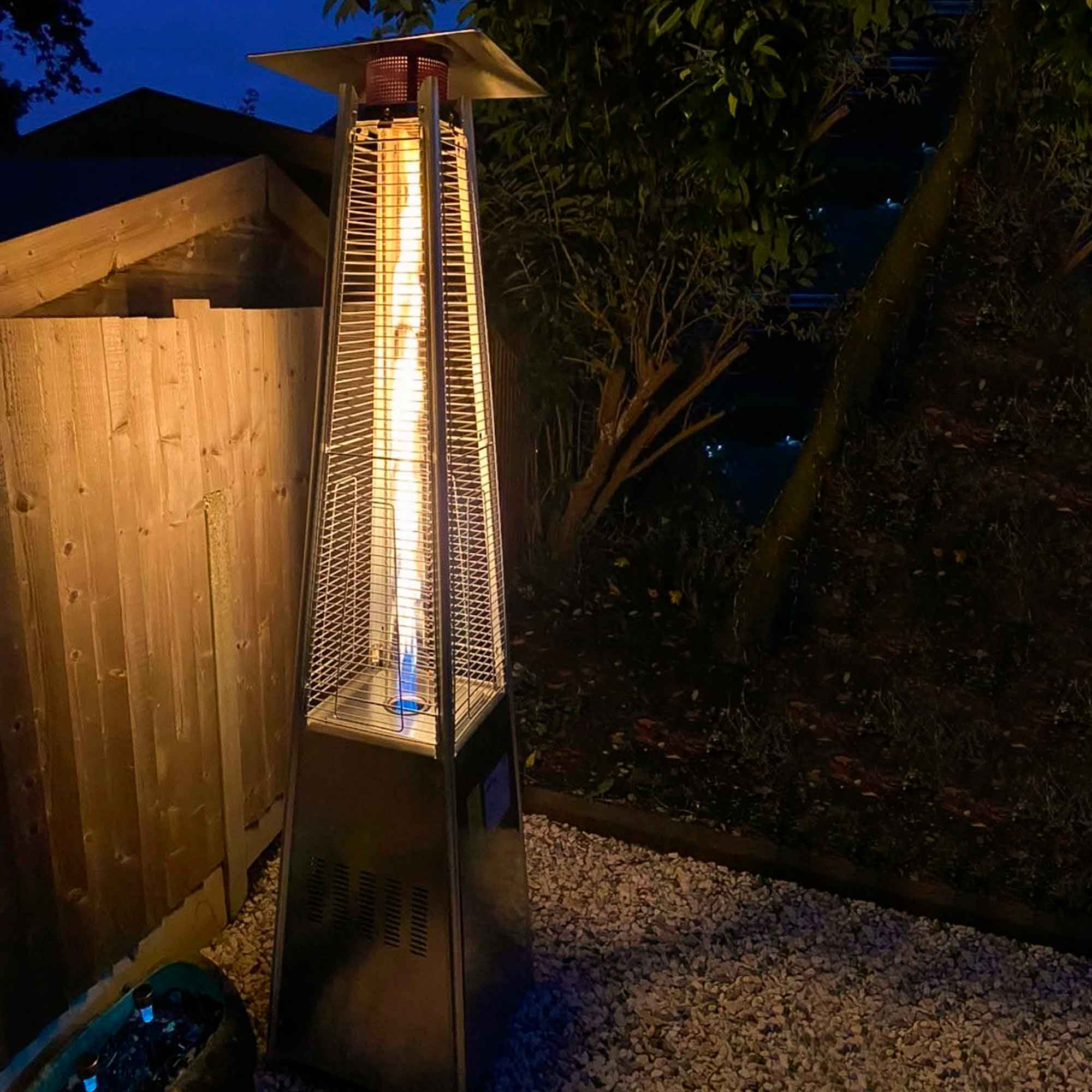STAINLESS STEEL PATIO HEATER (GAS)
