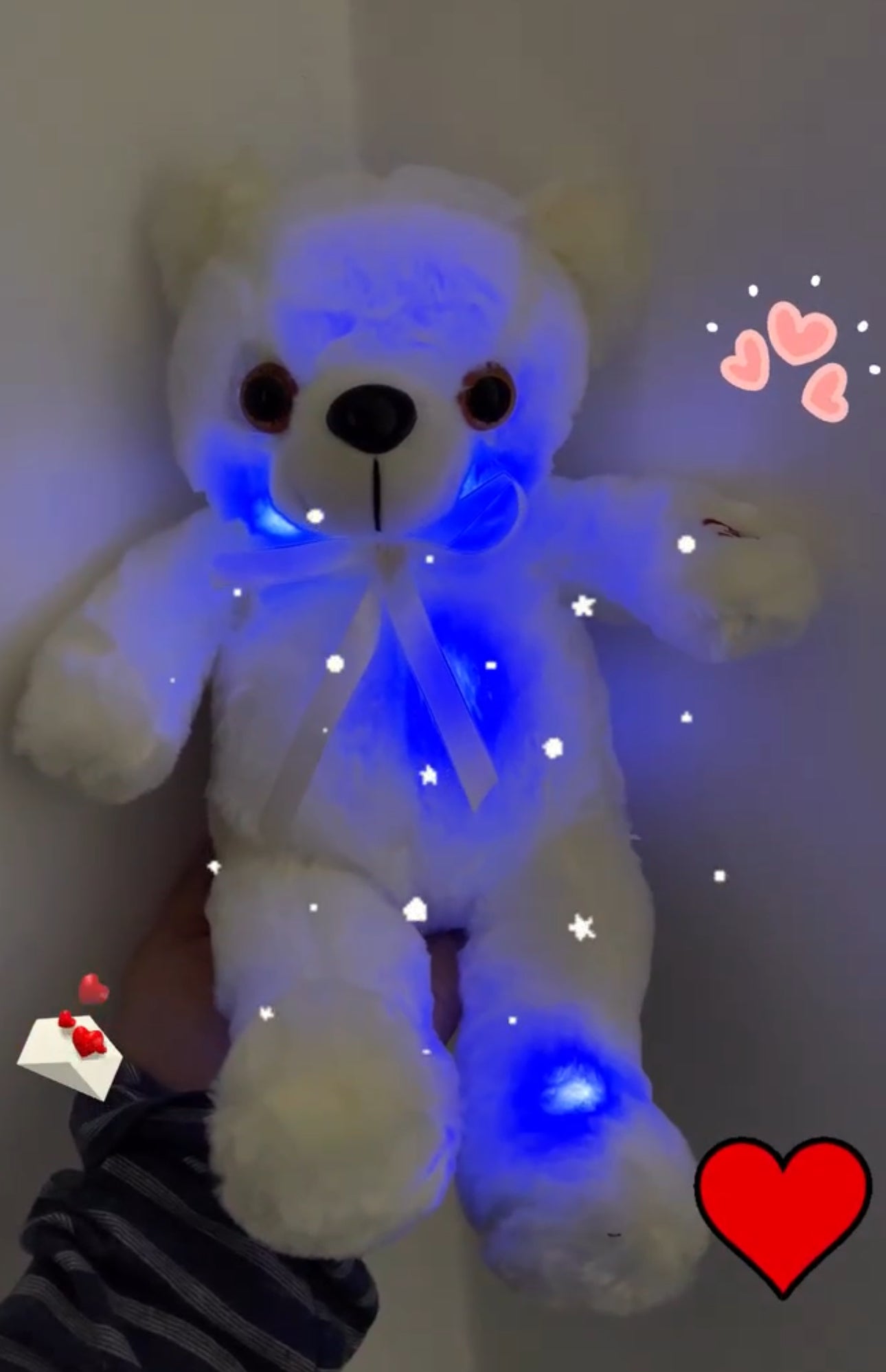 Led teddy bear
