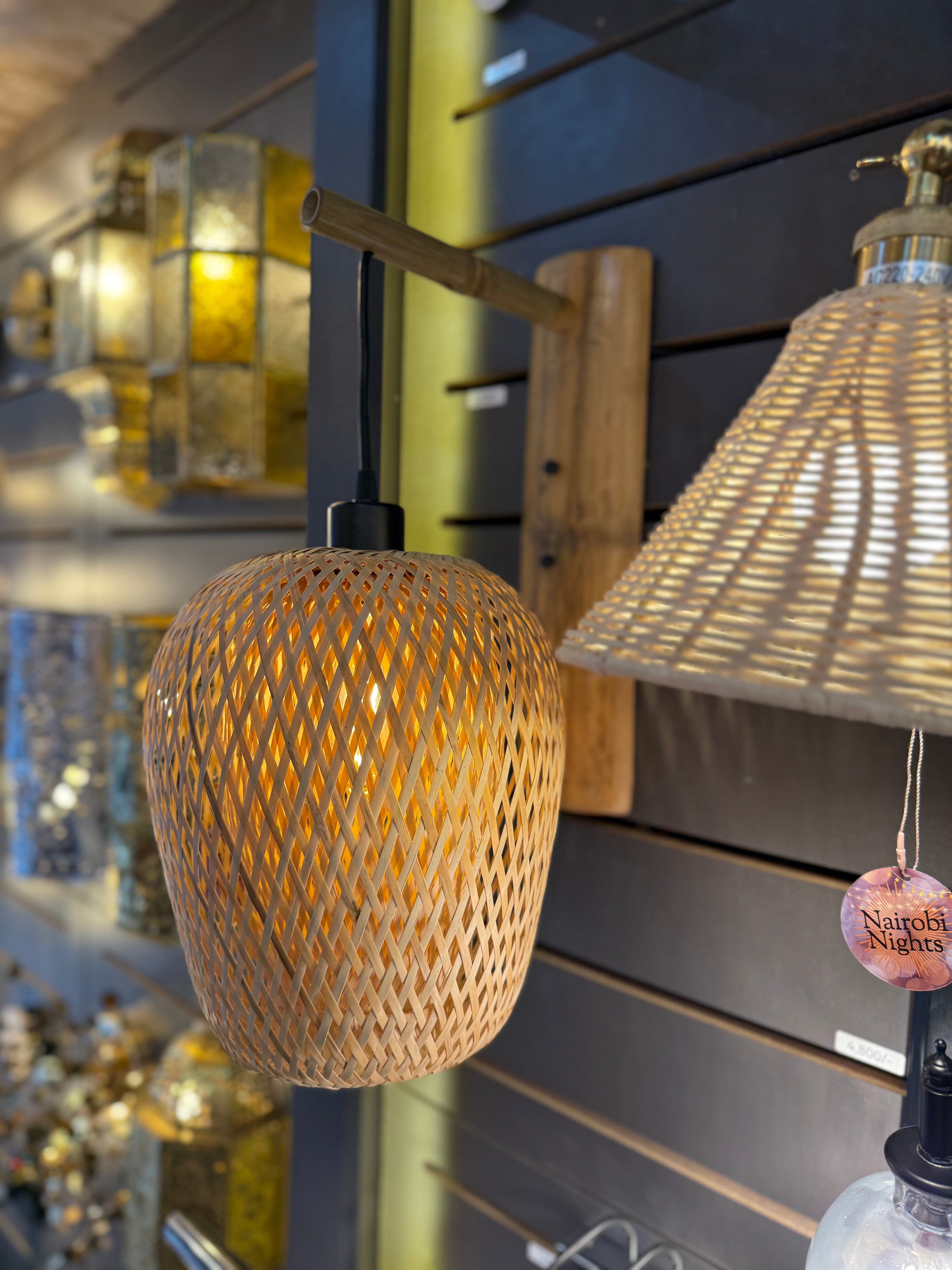 Bamboo Wall Light #0510