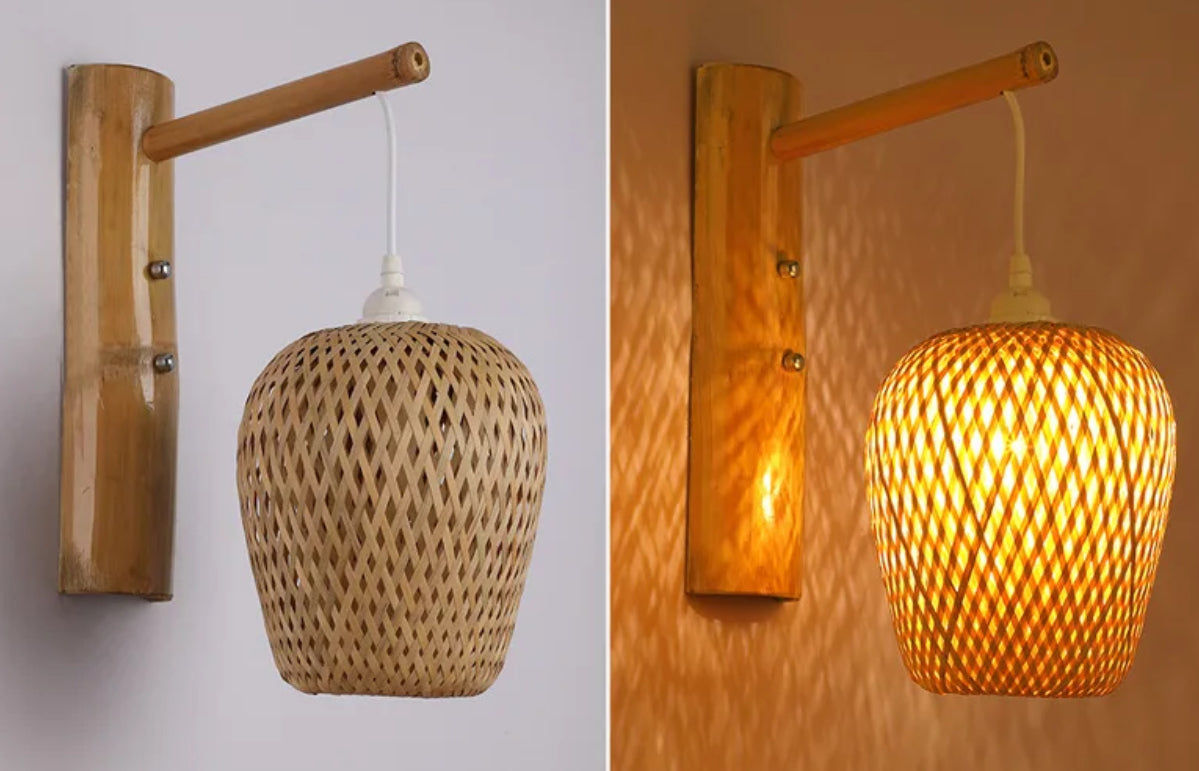 Bamboo Wall Light #0510