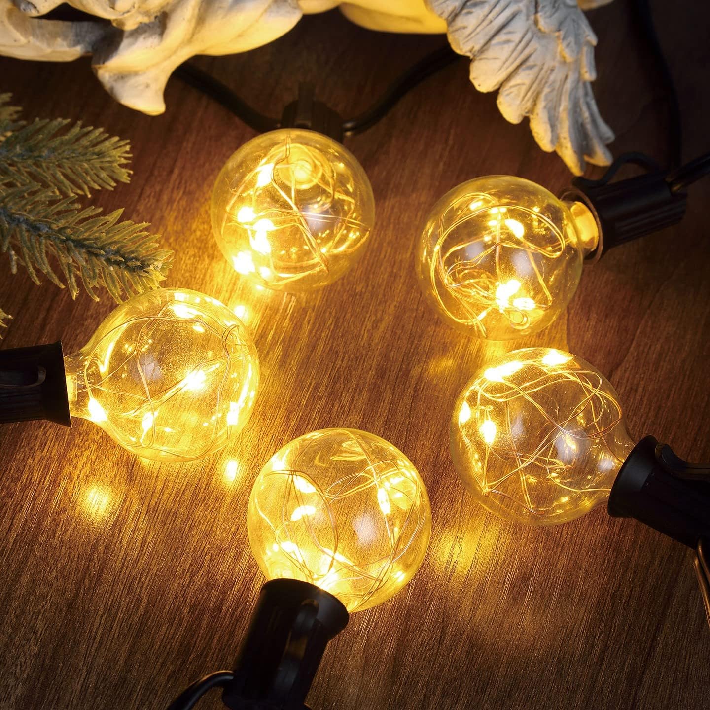 35FT G40 Electric Fairy Bulb String Lights