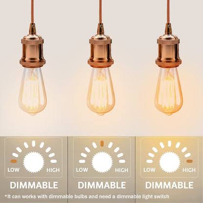 Single brass pendant fitting only