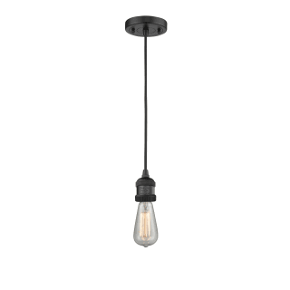 Single black pendant fitting only