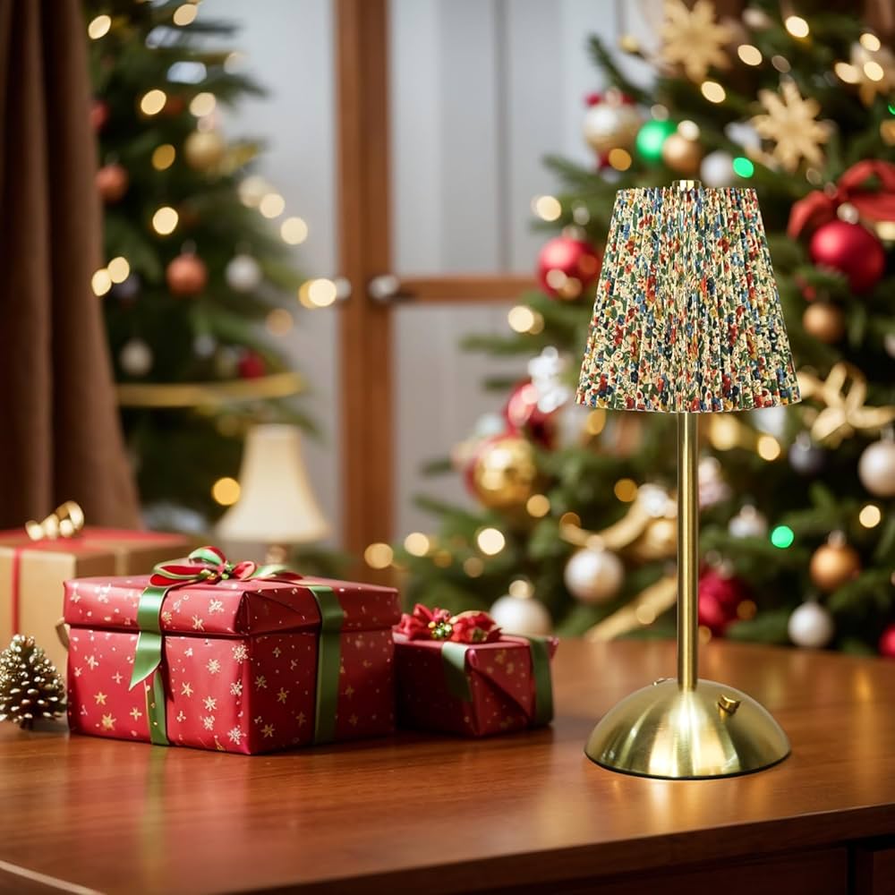 flower rechargeable wireless/cordless restaurant table lamp