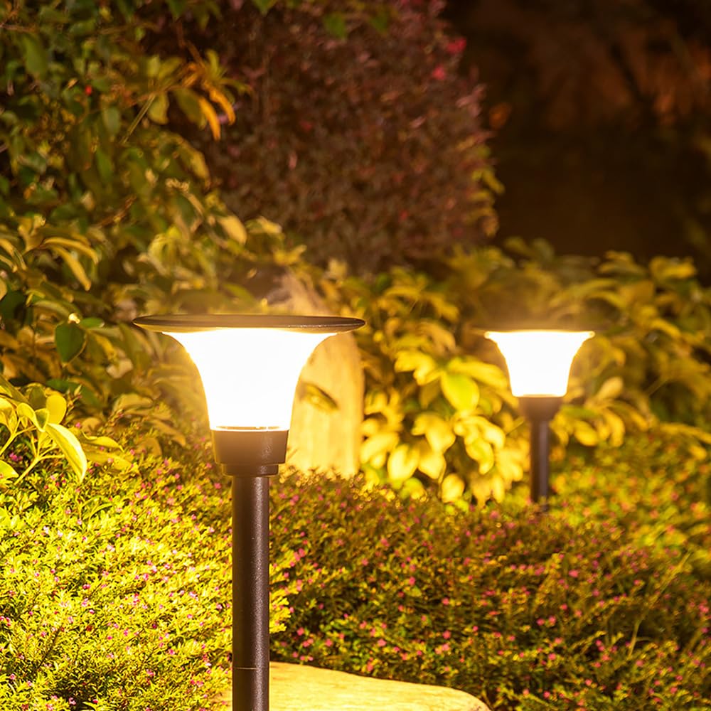 Solar Bollard Garden Light E