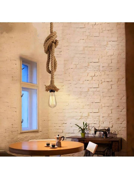 #0210 Single Rope pendant – Nairobi Lights