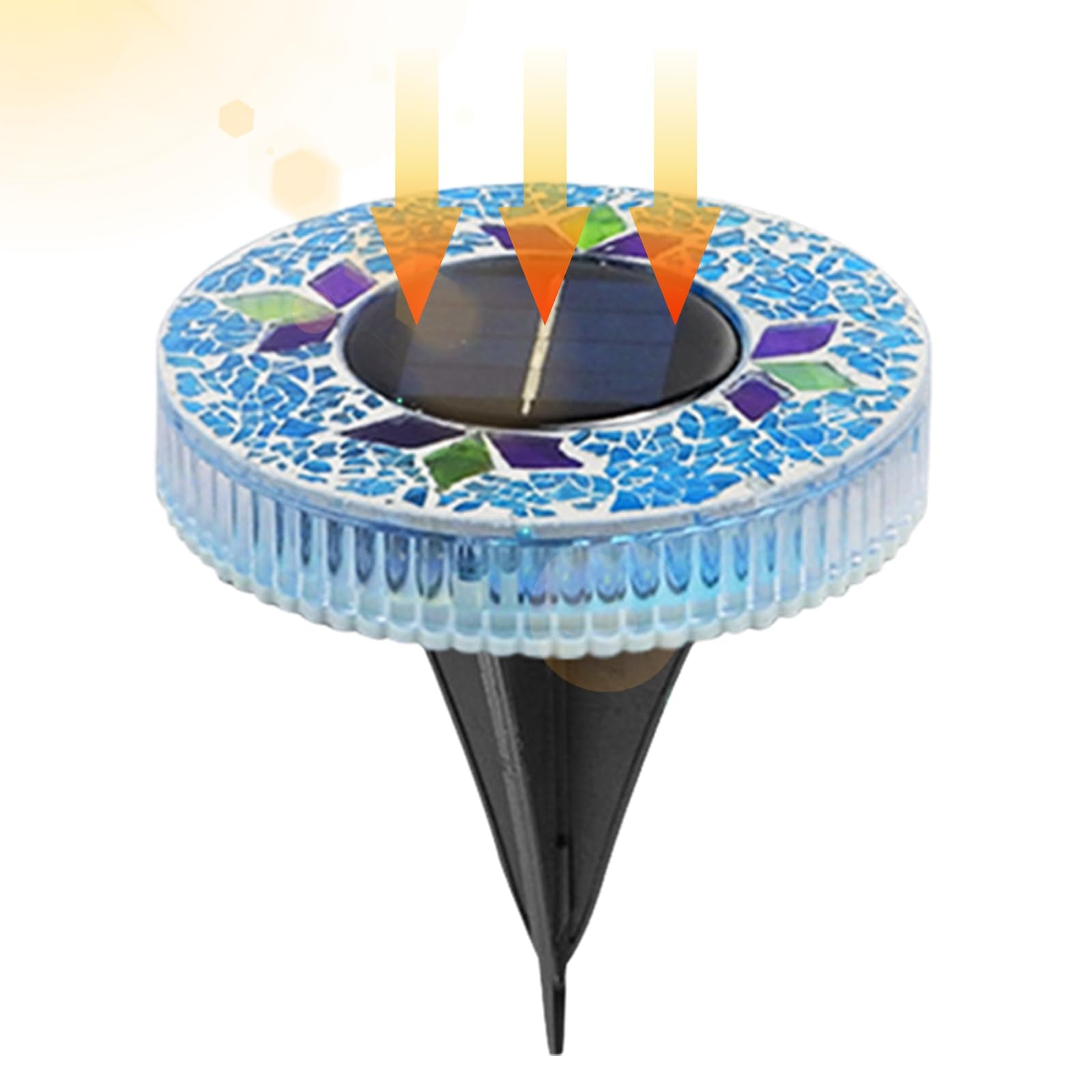 Solar inground Blue Mosaic (4 pack) (Copy)